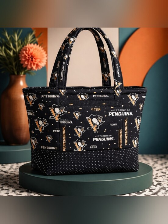 Pittsburgh penguins Handbags - 𝐏𝐢𝐭𝐭𝐬𝐛𝐮𝐫𝐠𝐡 𝐏𝐞𝐧𝐠𝐮𝐢𝐧𝐬 𝐓𝐨𝐭𝐞 𝐁𝐚𝐠